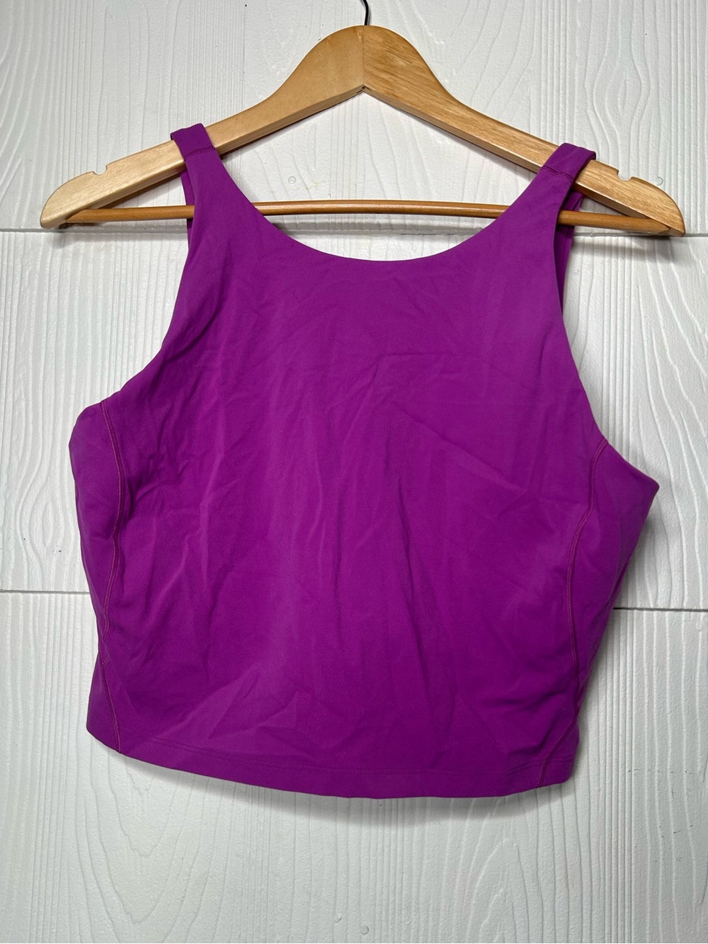 lululemon athletica Purple Magenta Crop Tank